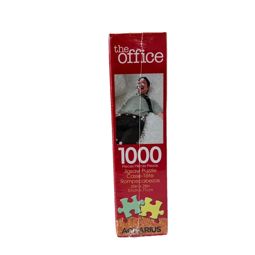 The Office 1000 Pieces Christmas Puzzle 20 X‎ 28 Brand Sealed By Aquarius 65-387